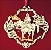 Purchase your 1992 Mount Vernon George Washington on Horseback Ornament online at achristmasornament.com - 
Have a Merry Christmas and Happy Holidays
