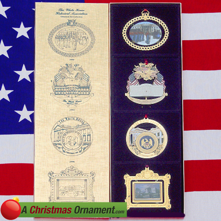 Purchase your 1994-1997 Set of Four Ornaments online at achristmasornament.com - Have a Merry Christmas and Happy Holidays