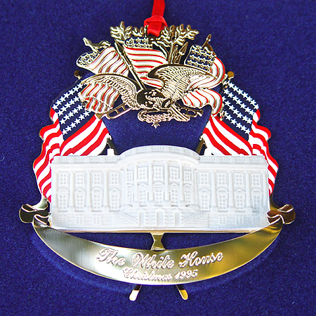 Purchase your 1995 Zachary Taylor Christmas Ornament online at whitehousechristmasornament.com - Have a Merry Christmas and Happy Holidays