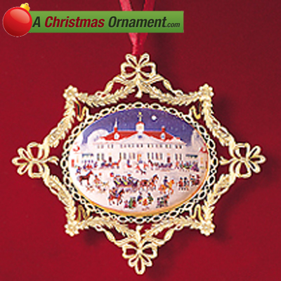 Purchase your 1995 Mount Vernon West Front Joyful Group Ornament online at achristmasornament.com - 
Have a Merry Christmas and Happy Holidays