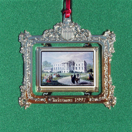 Purchase your 1997 Franklin Pierce Christmas Ornament online at whitehousechristmasornament.com - Have a Merry Christmas and Happy Holidays