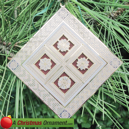 Purchase your 1998 Supreme Court Ceiling Ornament online at achristmasornament.com - Have a Merry Christmas and Happy Holidays