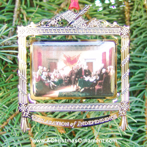 1999 Signing Of The Declaration Independence Ornament