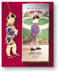 Purchase your 1999 Mount Vernon George Washington's Epaulet Ornament online at achristmasornament.com - 
Have a Merry Christmas and Happy Holidays
