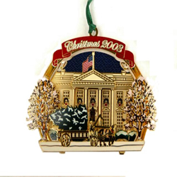 Purchase your 2003 Secret Service Christmas Ornament online at achristmasornament.com - Have a Merry Christmas and Happy Holidays