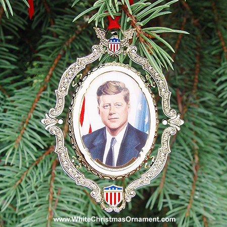 2004 American President Collection John F. Kennedy Ornament