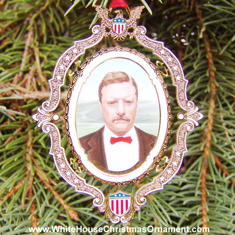 2004 American President Collection Theodore Roosevelt Ornament