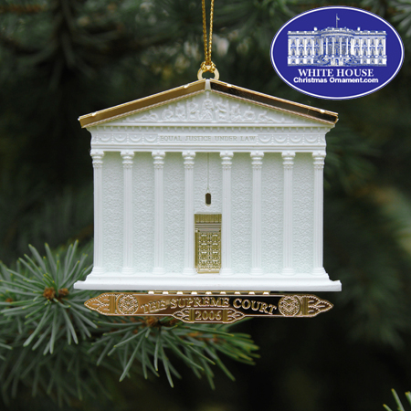 2006 Supreme Court Marble "Building" Ornament