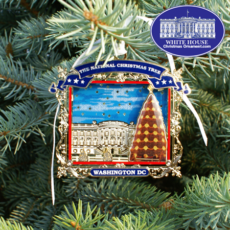 Purchase your 2007 Secret Service 'National Christmas Tree' Ornament online at achristmasornament.com - Have a Merry Christmas and Happy Holidays