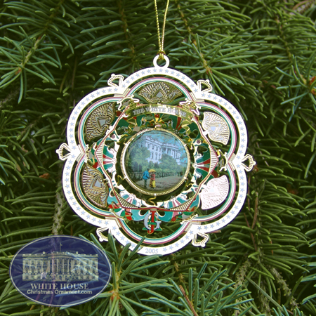 Purchase your Official 2005 James A. Garfield Administration Ornament online at achristmasornament.com - Have a Merry Christmas and Happy Holidays